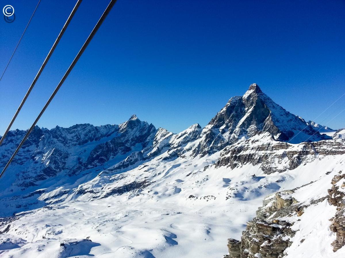 Breuil Cervinia Near Funicular Apartment With Private Garage エクステリア 写真