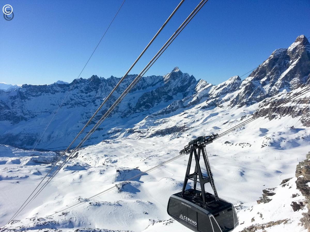 Breuil Cervinia Near Funicular Apartment With Private Garage エクステリア 写真